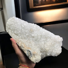 Load image into Gallery viewer, Coral White Chalcedony with Apophyllite