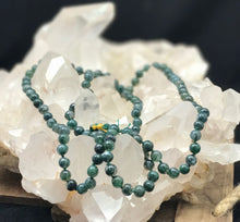 Load image into Gallery viewer, Moss Agate Jap Mala