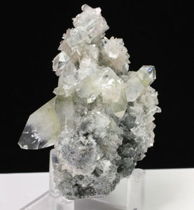 green and clear Apophyllite