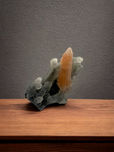 Load image into Gallery viewer, Druzy Chalcedony with Stilbite