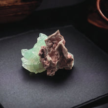 Load image into Gallery viewer, Green Apophyllite and Pink Chalcedony