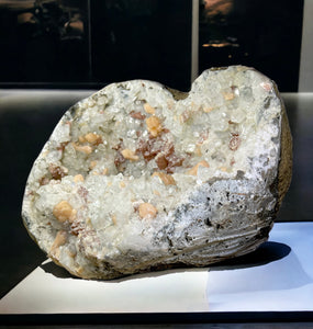 Large Apophyllite Geode with Stilbite and Heulandite