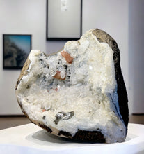 Load image into Gallery viewer, Large Apophyllite Geode with Heulandite