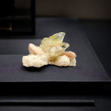 Load image into Gallery viewer, Green Apophyllite with Stilbite and Chalcedony