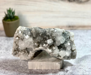 Apophyllite with Chalcedony