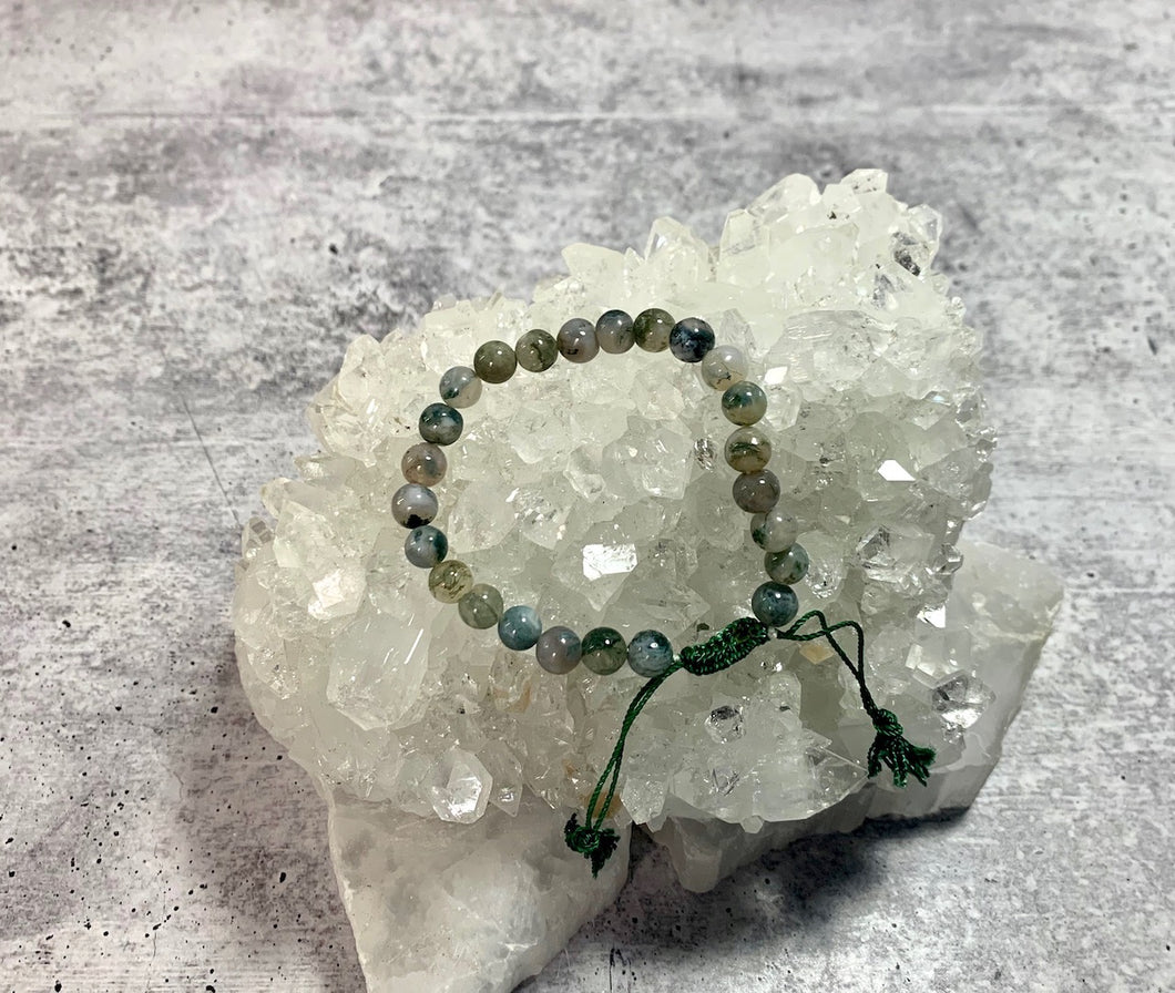 Moss Agate Bracelet