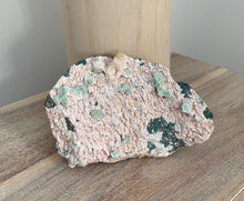 Load image into Gallery viewer, Green Apophyllite with Pink Chalcedony