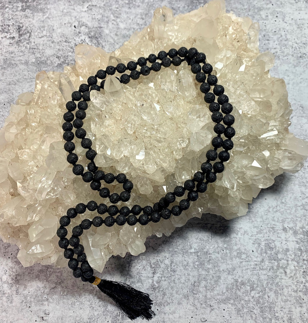 Lava Stone Jap Mala