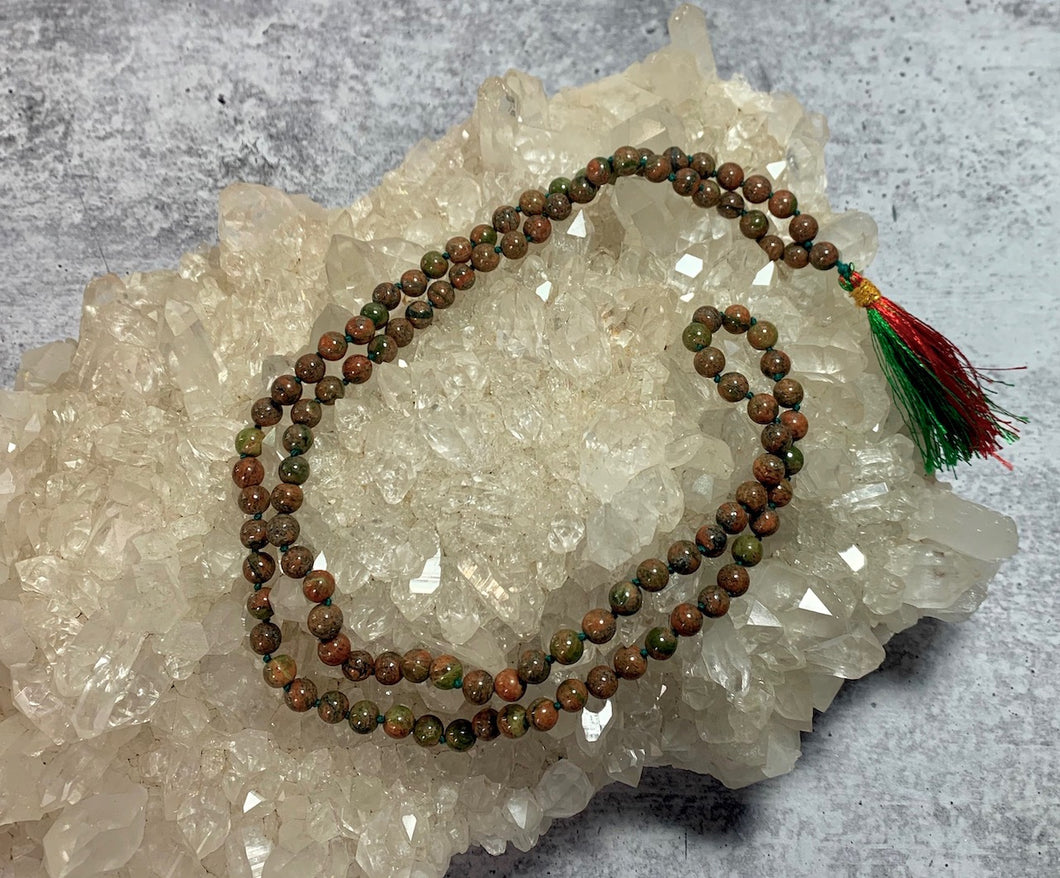 Unakite Jap Mala