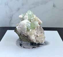 Load image into Gallery viewer, Green Apophyllite with Mordenite and Stilbite