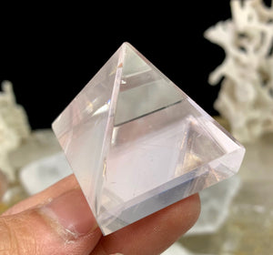 Rainbow Calcite Pyramid