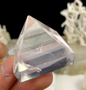 Rainbow Calcite Pyramid
