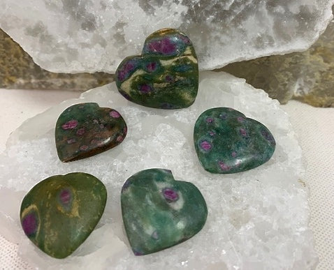 Ruby Zoisite Hearts