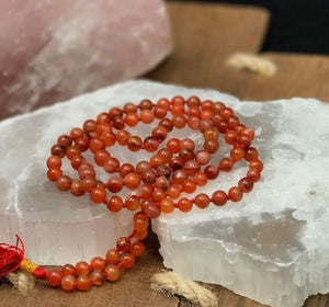 Carnelian Jap Mala