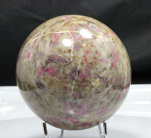 Big Ruby Feldspar sphere