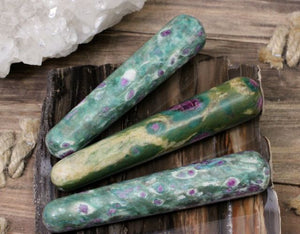 Ruby Zoisite Wand