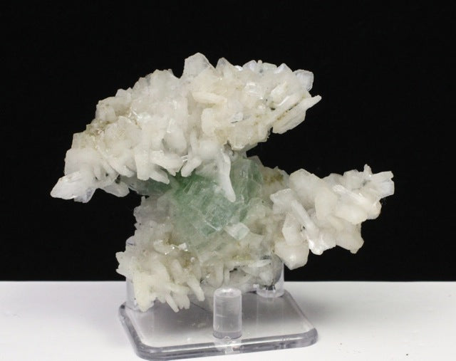 Green Apophyllite and Stilbite