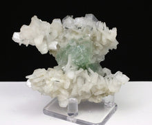 Load image into Gallery viewer, Disco ball Green Apophyllite with Stilbite